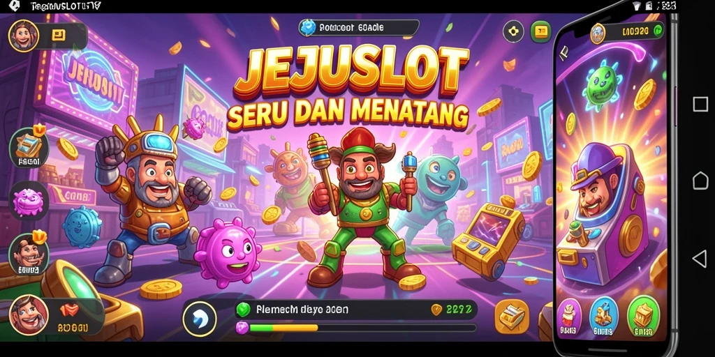 Screenshot gameplay JEJUSLOT yang penuh aksi menarik.