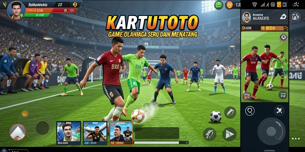 Tampilan gameplay KARTUTOTO yang menegangkan dan seru.