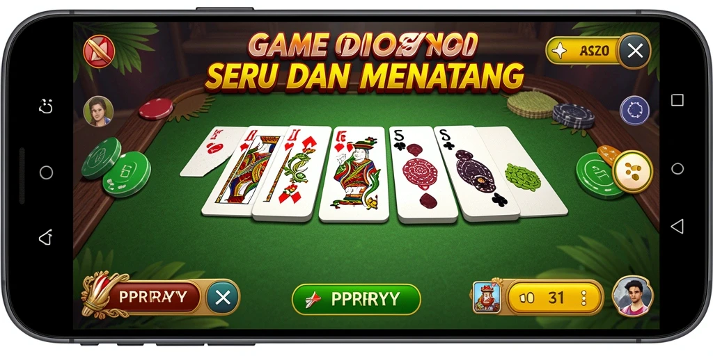 Screenshot gameplay PPRRYY saat pemain bersaing di permainan Domino.