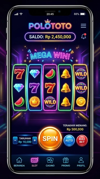 Screenshot fitur terbaru di aplikasi polototo, memberikan pengalaman menarik.